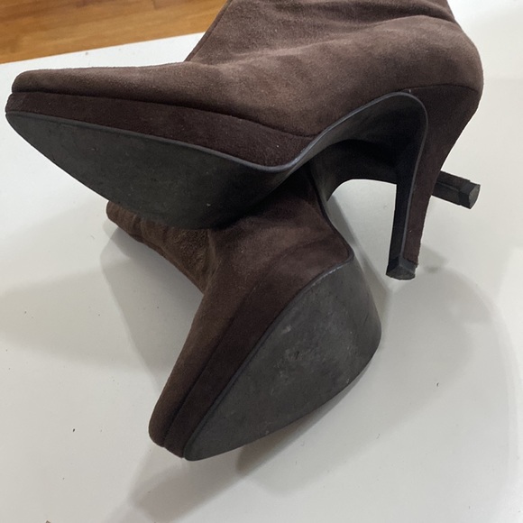 Steve Madden suede booties size 6.5 - Picture 9 of 10